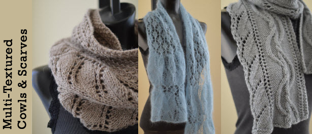 Multi-Textured Cowl and Scarf Patterns