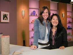 SweaterBabe on the Uncommon Threads DIY network show